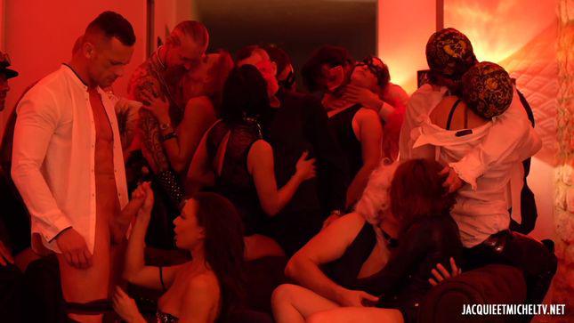 Anal orgy with depraved things at a party